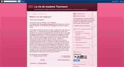 Desktop Screenshot of laviemadametournesol.blogspot.com