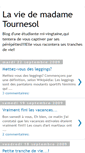 Mobile Screenshot of laviemadametournesol.blogspot.com