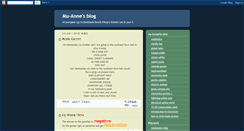 Desktop Screenshot of mu-anneslife.blogspot.com