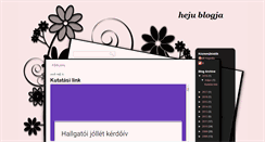 Desktop Screenshot of hejublog.blogspot.com