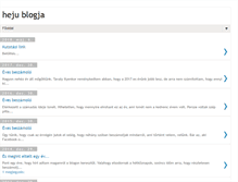 Tablet Screenshot of hejublog.blogspot.com