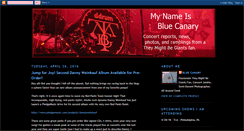 Desktop Screenshot of my-name-is-blue-canary.blogspot.com