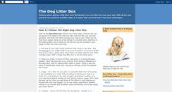 Desktop Screenshot of doglitterbox.blogspot.com