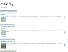 Tablet Screenshot of ithinkretail.blogspot.com