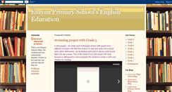 Desktop Screenshot of esayanprimary.blogspot.com