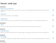 Tablet Screenshot of fleuretfleuret.blogspot.com