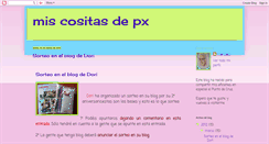Desktop Screenshot of miscositasdepx.blogspot.com