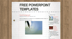 Desktop Screenshot of free-powerpoints.blogspot.com