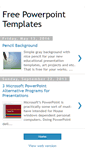 Mobile Screenshot of free-powerpoints.blogspot.com