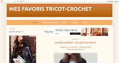 Desktop Screenshot of inspirations-tricot-crochet.blogspot.com