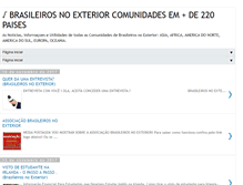 Tablet Screenshot of brasileirosnoexterior-comunidades.blogspot.com