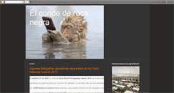 Desktop Screenshot of elcondederocanegra.blogspot.com