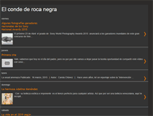 Tablet Screenshot of elcondederocanegra.blogspot.com