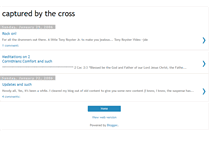 Tablet Screenshot of capturedbythecross.blogspot.com