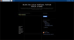 Desktop Screenshot of fatumrockstore.blogspot.com