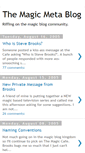 Mobile Screenshot of magicmetablog.blogspot.com