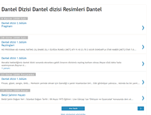 Tablet Screenshot of danteldizisi.blogspot.com