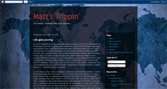Desktop Screenshot of mattstrippin.blogspot.com