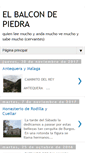 Mobile Screenshot of elbalcondepiedra.blogspot.com