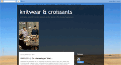 Desktop Screenshot of knitwearandcroissants.blogspot.com