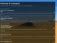 Tablet Screenshot of knitwearandcroissants.blogspot.com