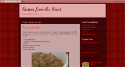 Desktop Screenshot of heartrecipes.blogspot.com