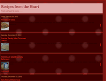 Tablet Screenshot of heartrecipes.blogspot.com