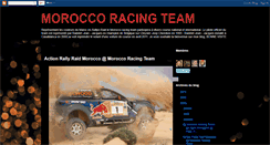 Desktop Screenshot of moroccoracingteammaroc.blogspot.com