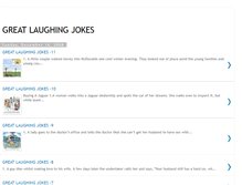 Tablet Screenshot of greatlaughingjokes.blogspot.com