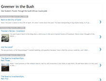 Tablet Screenshot of greenerbush.blogspot.com
