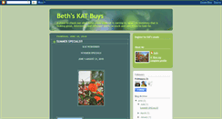 Desktop Screenshot of bethskatbuys.blogspot.com