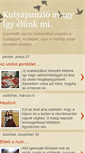 Mobile Screenshot of kutyapanzio.blogspot.com