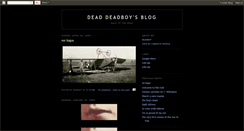 Desktop Screenshot of deadboyisdead.blogspot.com