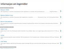 Tablet Screenshot of legemidlerinfo.blogspot.com