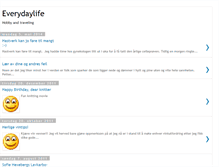 Tablet Screenshot of everydaylife-heidideanna.blogspot.com