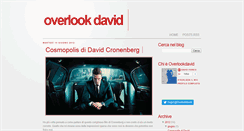 Desktop Screenshot of overlookdavid.blogspot.com