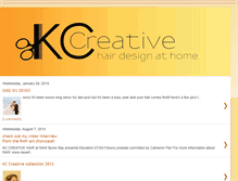 Tablet Screenshot of kcc-hair.blogspot.com