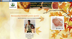 Desktop Screenshot of nutritiepersonalizatablogg.blogspot.com