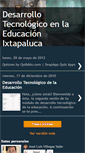 Mobile Screenshot of desarrollotecnologicoixtapaluca2010.blogspot.com