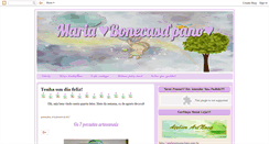 Desktop Screenshot of maria-bonecasdpano.blogspot.com