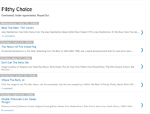Tablet Screenshot of filthychoice.blogspot.com