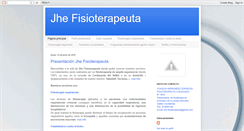 Desktop Screenshot of jhefisioterapeutacast.blogspot.com