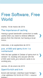 Mobile Screenshot of freesoftwarefreeworld.blogspot.com