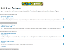 Tablet Screenshot of antispambusiness.blogspot.com