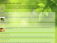 Tablet Screenshot of lamanbicarahati.blogspot.com