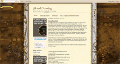 Desktop Screenshot of 38andgrowing.blogspot.com