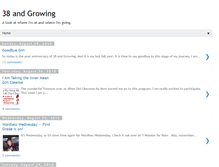 Tablet Screenshot of 38andgrowing.blogspot.com