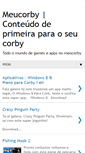 Mobile Screenshot of meucorby.blogspot.com