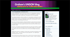 Desktop Screenshot of grahaminunison.blogspot.com