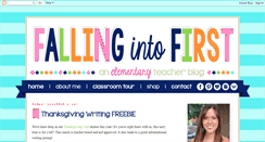 Desktop Screenshot of fallingintofirst.blogspot.com